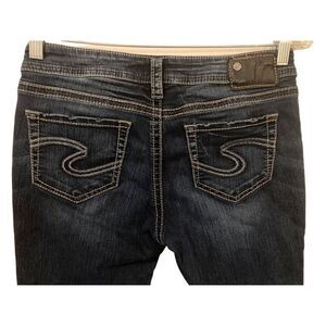 Silver Jeans Suki Super Skinny Indigo Denim Casual School Everyday Fall Winter